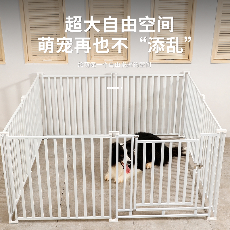 宠物围栏全方管加粗防越狱攀爬室内中大型犬户外隔断隔离宠物用品