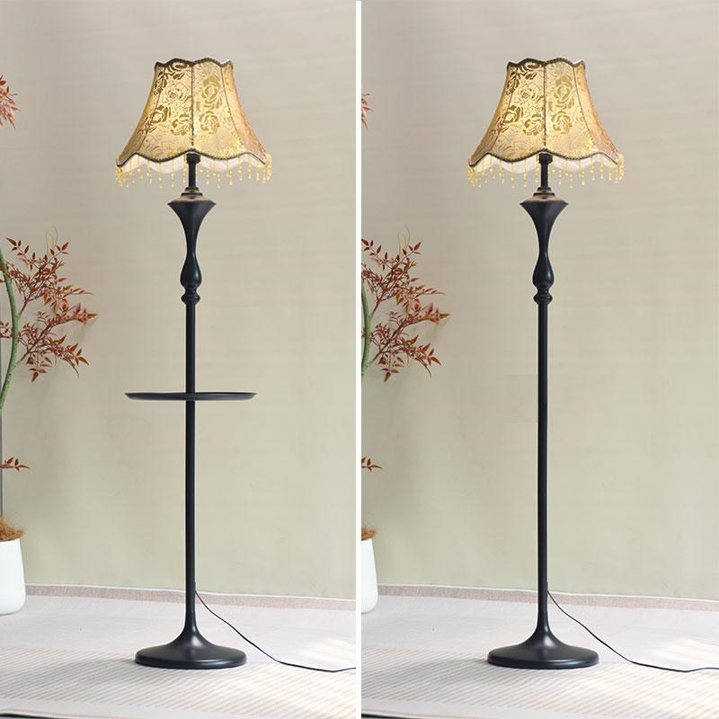 欧式落地台灯美式复古现代客厅沙发茶几灯卧室床头立式氛围装饰灯