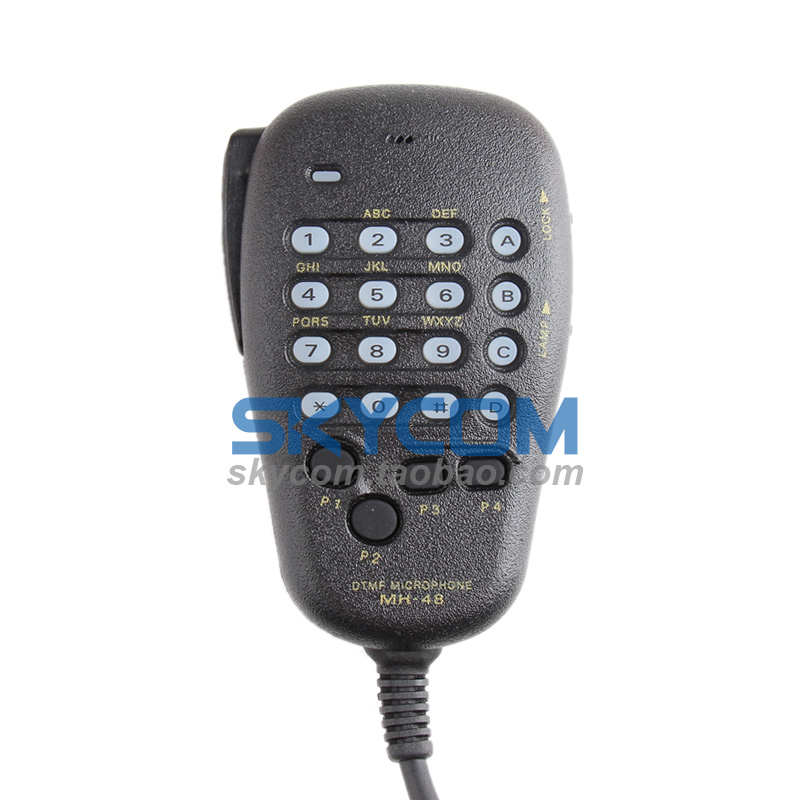 车载台话咪 MH-48A6J 国产手咪麦克风 副厂件 适用于FT-7900R车台