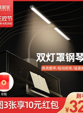 孩视宝钢琴灯练琴专用护眼台灯落地可充电儿童阅读照明乐谱CS20-P