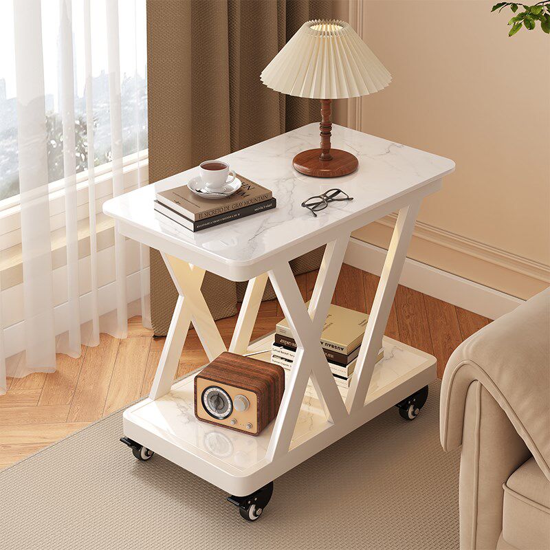 沙发侧边柜可移动边几岩板茶几客厅小推车阳台茶桌高级感床头边柜,住宅家具,移动边几/推车,淘宝优惠券,粉丝福利购,淘宝优惠卷