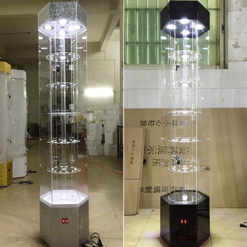 亚克力有机玻璃饰品挂件展示柜精品礼品手表展柜汽车挂件公仔展柜