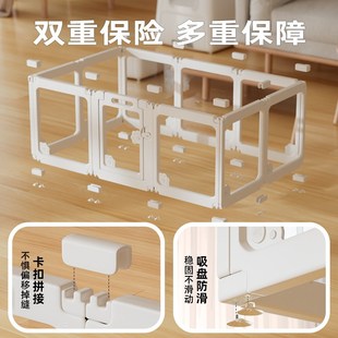 宠物围栏狗狗一室一厅一卫狗窝狗栅栏室内狗笼子隔离挡板狗围栏