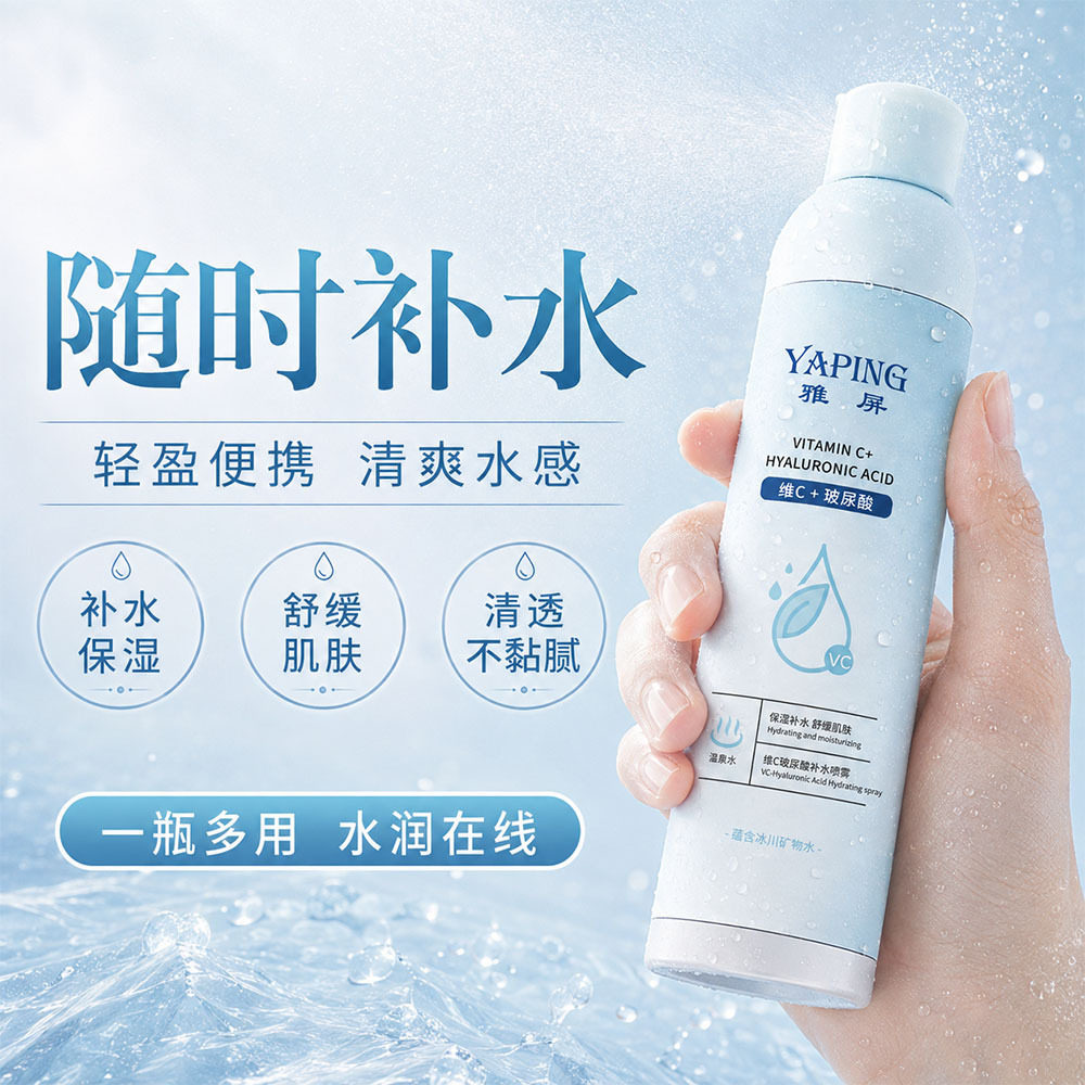 程十安推荐】维C玻尿酸补水喷雾
