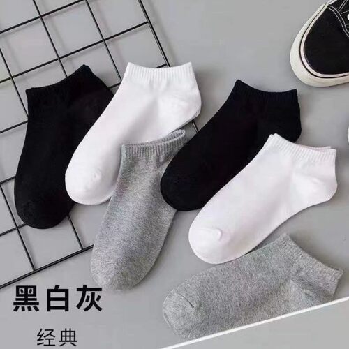 一次性吸汗透气日抛船袜男