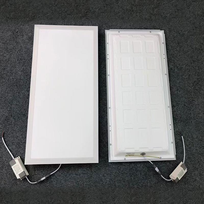 300x600平板灯集成吊顶led格栅灯嵌入式办公室面板灯60x60工程灯