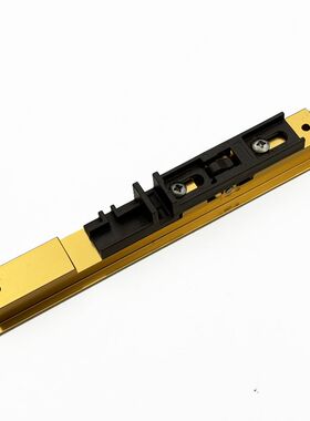 bogo老式铝合金推拉门凹面锁移门小凹弧阳台门锁具条形双面钩锁