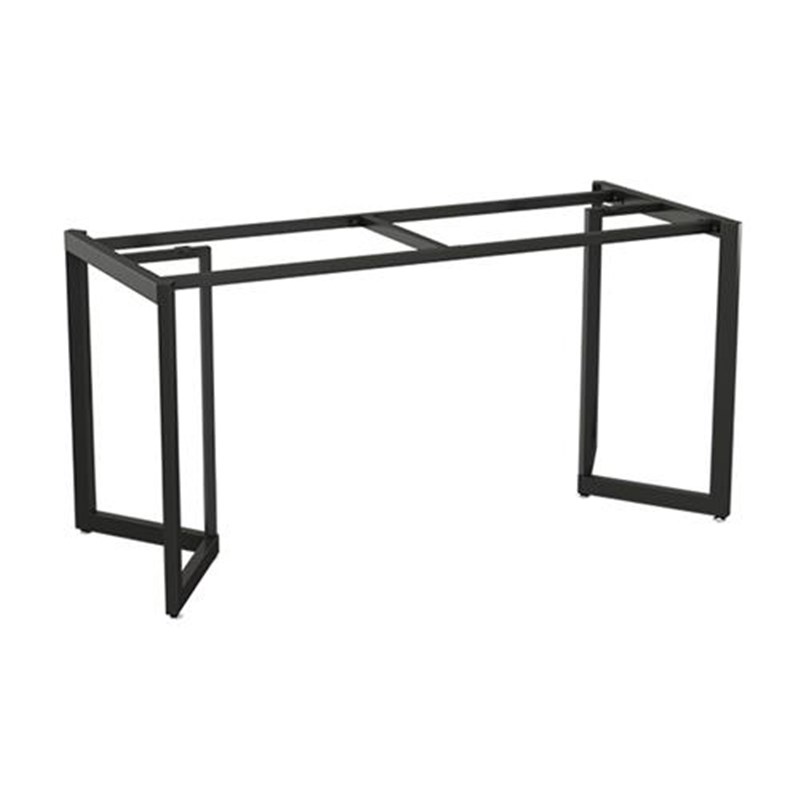 新款铁艺烤漆型金属岩板桌腿支架大板瓷砖大理石餐桌脚架办公桌架