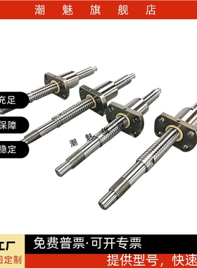 怡合达替代滚珠丝杆LCV02 07- 25-5 25-10 25-25丝杠螺母套装全套