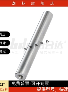 导向轴 一端内螺纹型g6 SCD01/2/6/7/21/22/51-D10-L100-M4怡合达