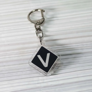 鸽游周边 亚克力phigros评分钥匙扣创意phi挂件精致女包包挂饰24