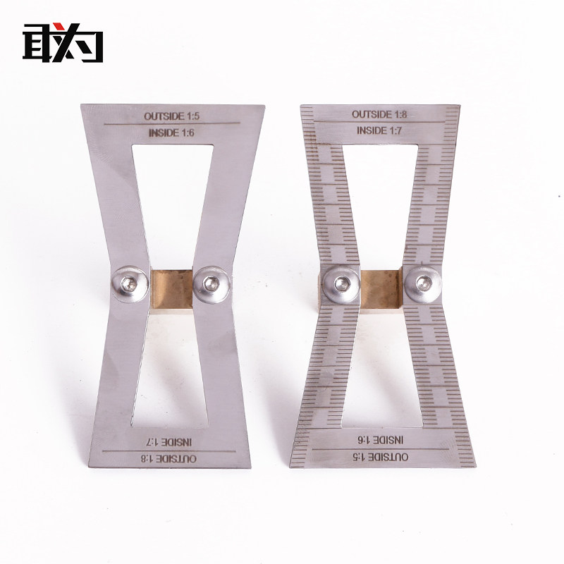 燕尾榫划线e规画线器木工划线模DIY鸠尾榫手工开榫木工工具辅具
