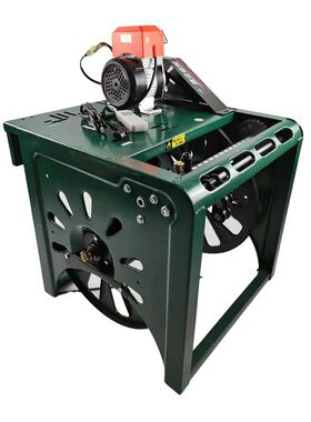 48V60V12V打药机电动收管卷管器架子220V自动排线绕管架遥控收管