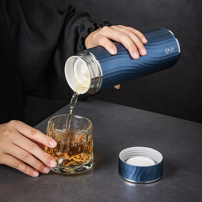 全陶瓷内胆真空保温杯男女士商务办公泡茶礼品车载便携水杯子