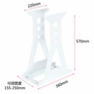 新款 主机壳底座托架子台式 吊架悬挂 金属主机 办公桌电脑主机托架