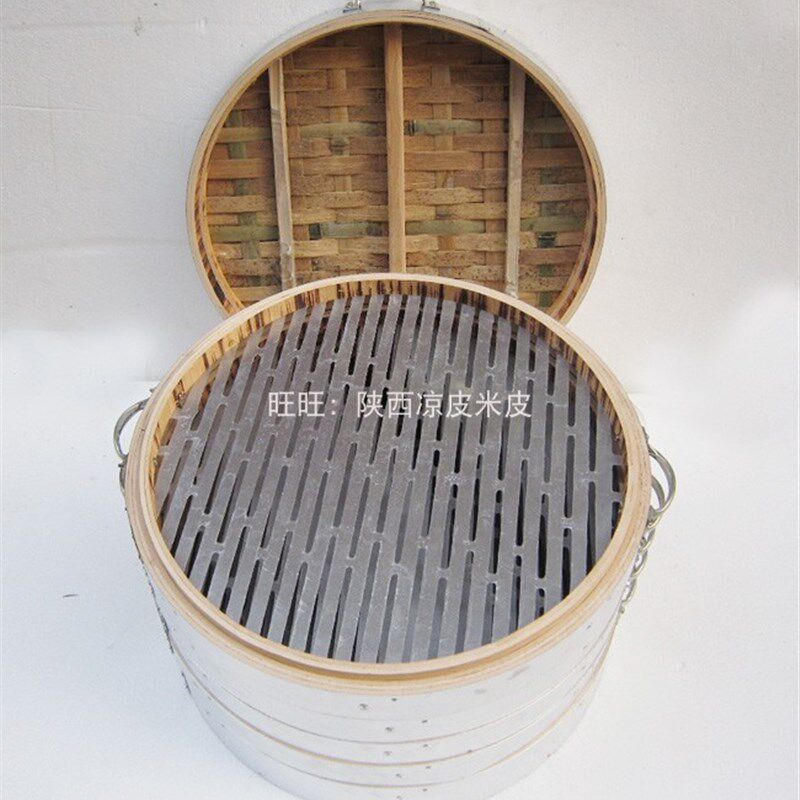 陕西汉中面皮蒸笼米皮笼屉 外包铝内铝米皮凉皮蒸笼制作工具秦镇