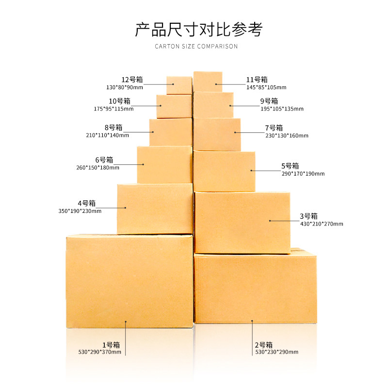 定制纸箱打包纸盒快递订制纸箱定做大纸盒小批量大纸皮