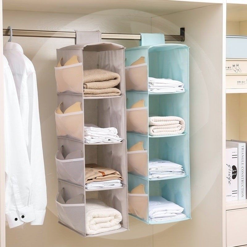 包包收纳挂c袋衣柜分层隔板悬挂式置物架宿舍神器卧室好物柜子架