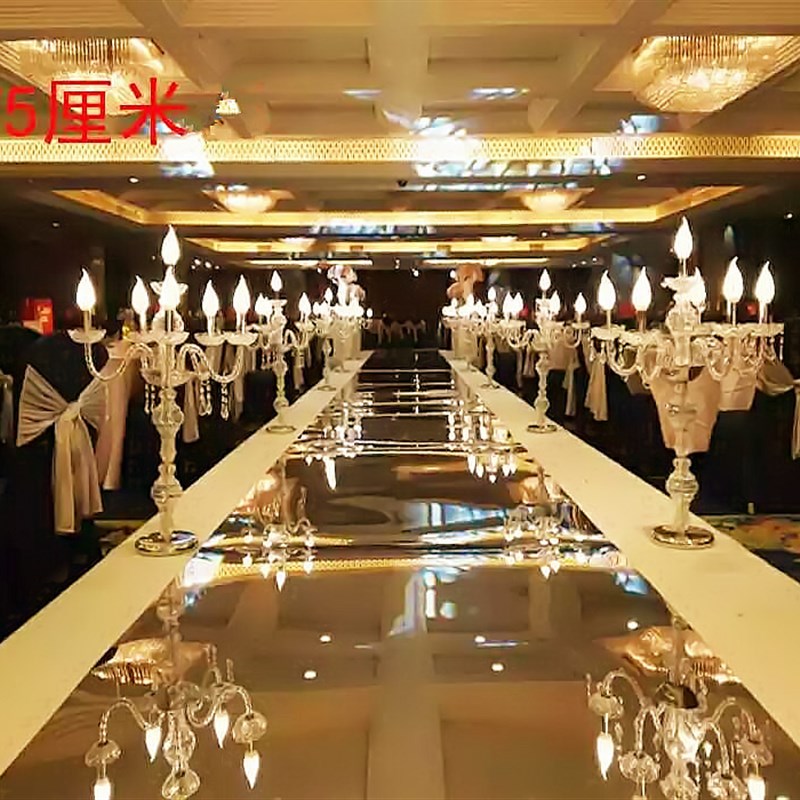 2020新款婚庆道具亚克力水晶灯路引婚礼仪式亭留影区签到婚礼装饰