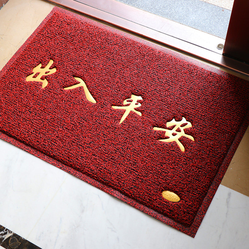 大门口地垫d门垫入户进门丝圈加厚家用门厅室外防滑垫门外脚垫地