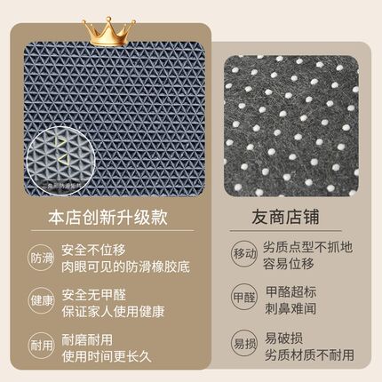 新款入户门地垫家用地毯门垫进门简约现代大门口脚垫室内玄关垫子