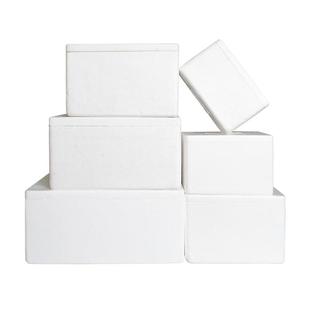 23小号g冰袋保鲜箱泡沫箱快递v冷冻特大号快V递箱外送保温箱