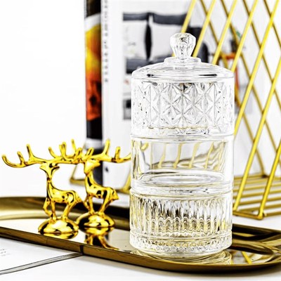 玻璃密封罐咖啡豆密封罐盒零食糖果储物罐食品收纳罐坚果储存罐子