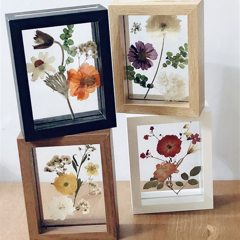 绚美系列手作押花装饰相框干花压花木制装饰画框手工沙龙花艺课程