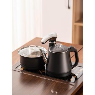 全自动烧水壶一体茶盘家用客厅泡茶功夫茶台现代简约整套 茶具套装
