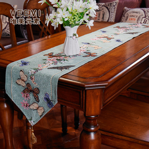 英伦风米字旗桌旗欧式电视柜盖布美式乡村鞋柜盖布防尘咖啡馆桌布