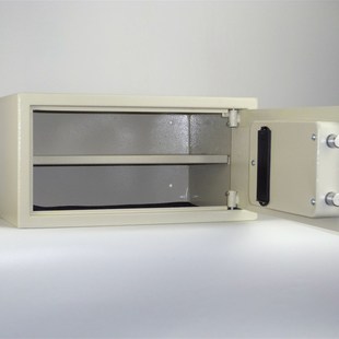 全钢小型家用办公保险箱 酒店学生宿舍笔记本电脑防盗保险柜密码