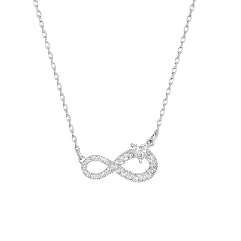 【七夕礼物】Swarovski/施华洛世奇INFINITY女士时尚永恒爱意项链
