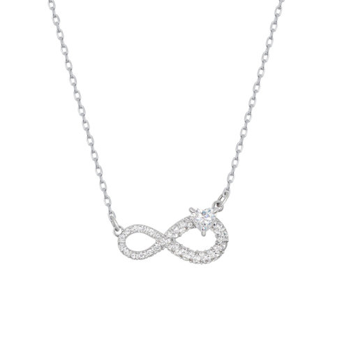 【爆款推荐】Swarovski施华洛世奇INFINITY女士时尚永恒爱意项链