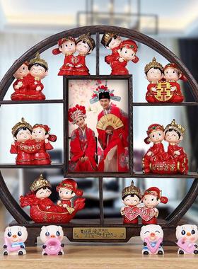 结婚礼物送新人新婚闺蜜新娘同事女的高档高级实用订婚庆礼品摆件