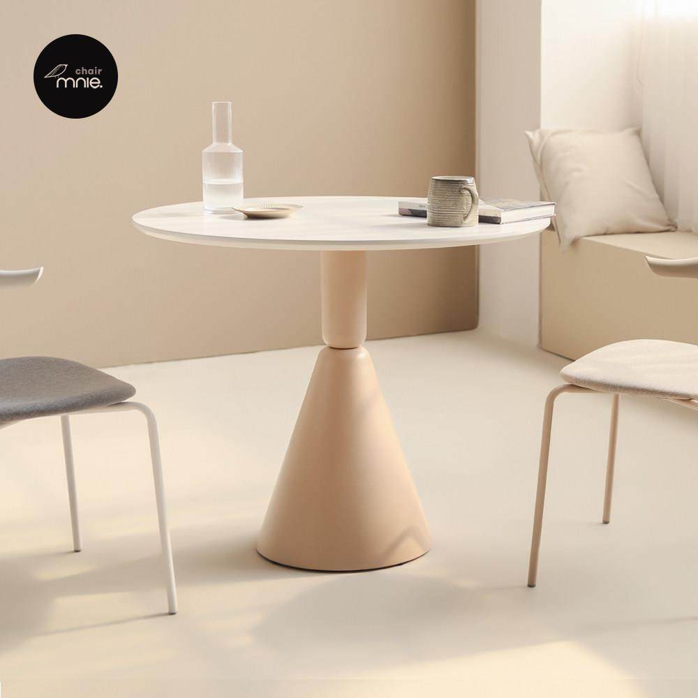 北欧简约岩板餐桌椅组合小户型家用圆桌咖啡厅奶茶店休闲洽谈桌子,住宅家具,岩板餐桌,淘宝优惠券,粉丝福利购,淘宝优惠卷