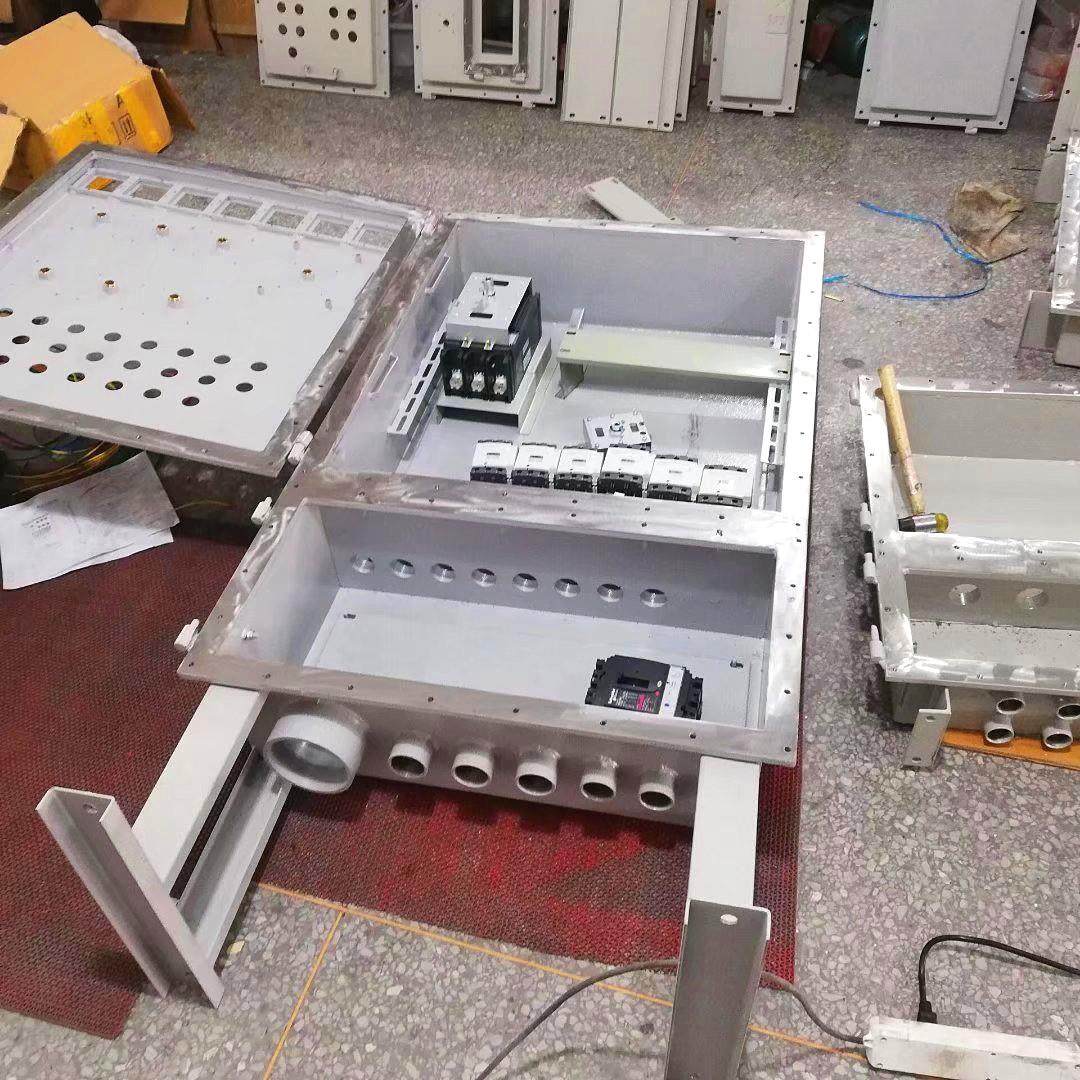 Q235碳钢防爆控制柜变频器IIBT4防爆动力柜落地式空箱防爆配电箱
