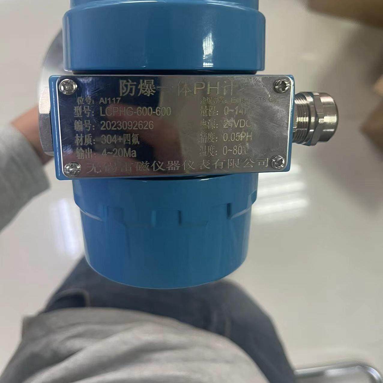 雷磁 防爆PH/ORP在线分析酸度计 防腐耐高温两线制24V输出