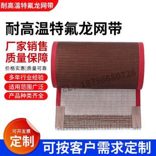 特氟龙网带耐高温传动铁氟龙输送带耐磨传动带机隧道炉流水线PTFE