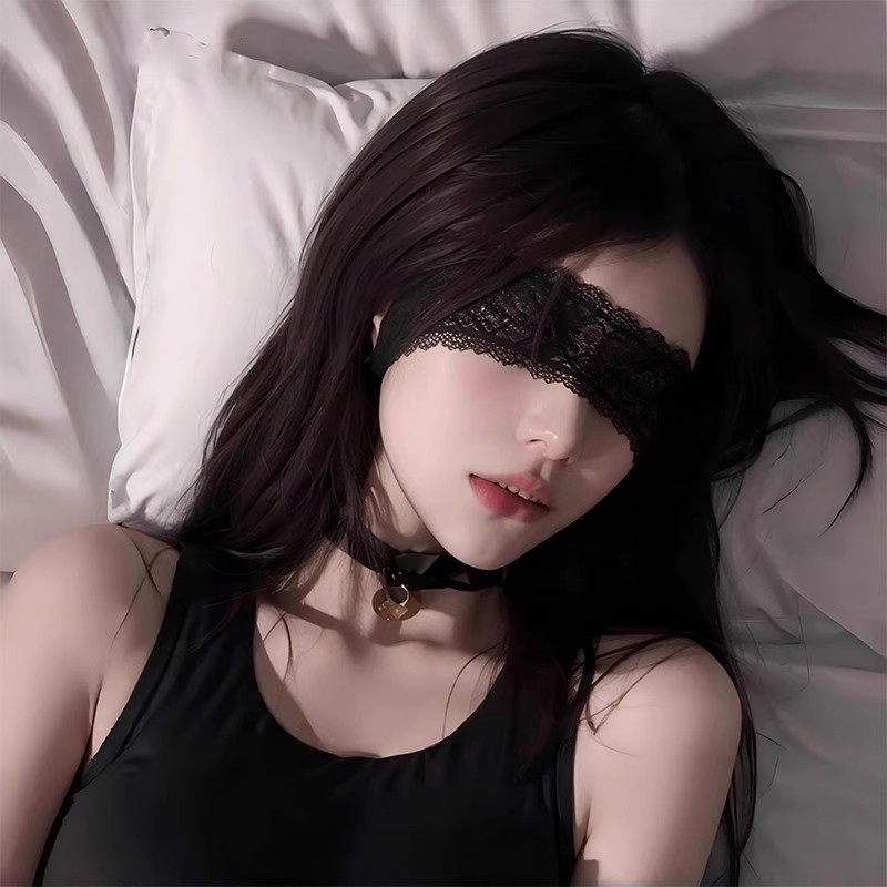 蒙眼丝带眼罩蕾丝情调