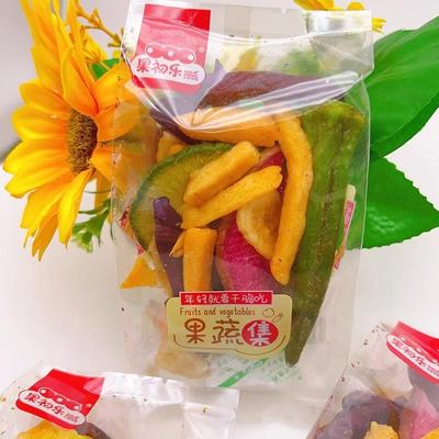 果初乐果干类蔬菜干什锦零食独立包装休闲零食混合装水果干香菇脆