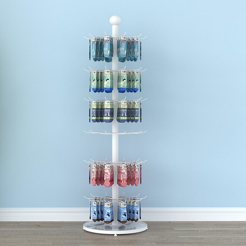 袜子展示架落地摆摊手机壳配件陈列架发绳包包钥匙扣布料样品架子