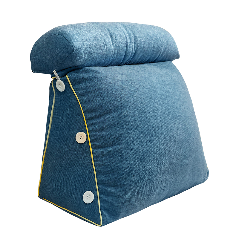 床头软包靠背可拆洗床头三角靠垫靠枕大靠背卧室榻榻米床上护腰枕