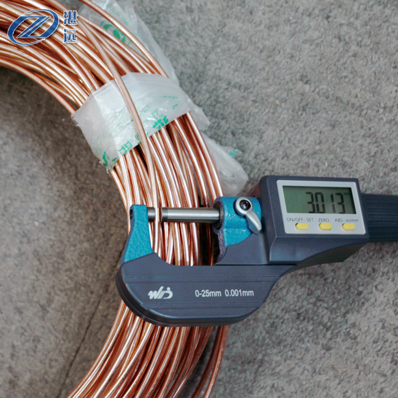 新品 单芯硬线紫铜线3.0mm裸铜线7平方导电粗纯铜丝DIY手工红铜线