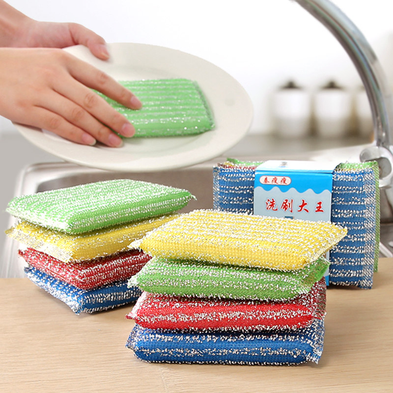 洗碗洗刷大王家用刷碗刷锅神器海绵擦厨房清洁用品不沾油百洁布,家庭/个人清洁工具,海绵擦,淘宝优惠券,粉丝福利购,淘宝优惠卷
