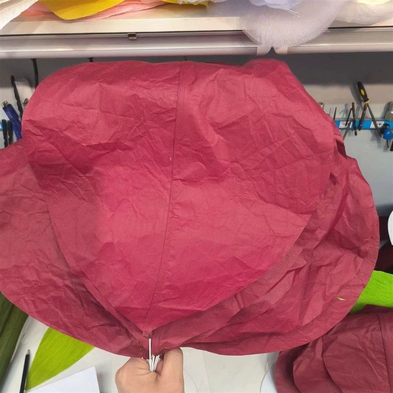 定制皱纹纸各种花瓣形状大小尺寸花瓣颜色各类花瓣叶片来图定制