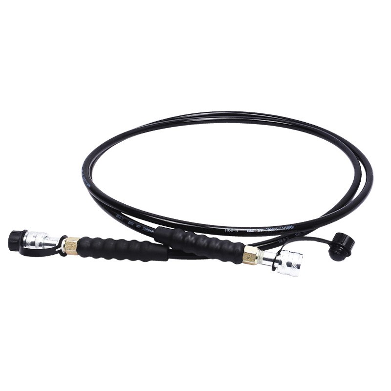 优震液压油管高压软管3/8接头内外螺纹快速接头70MPA液压泵油管