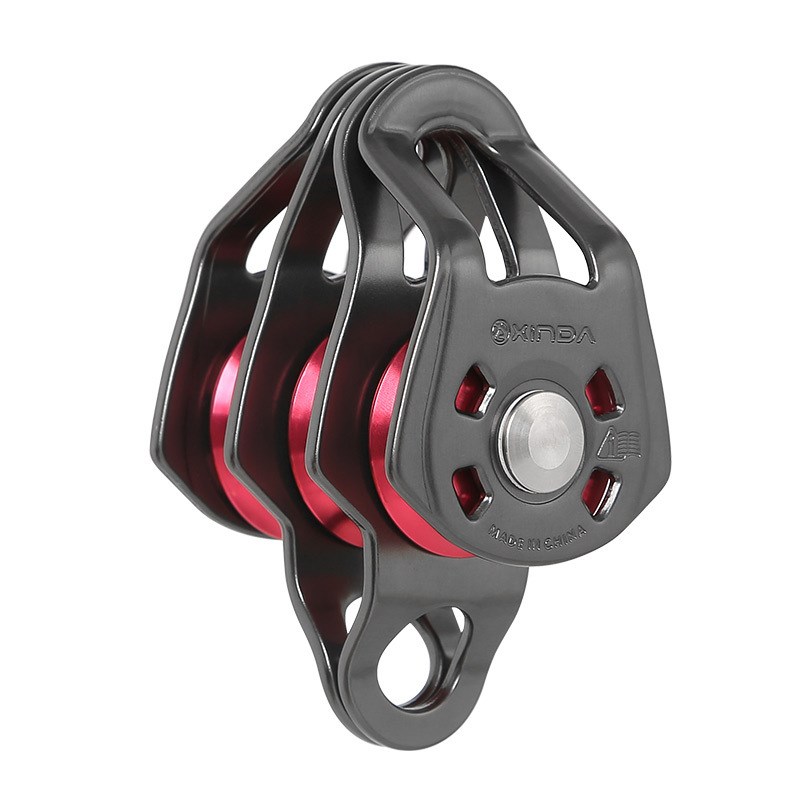 欣达华系升降吊滑轮登山滑索溜索吊装索道运输设备组件省力滑轮组