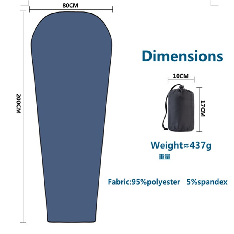 海顺源头   成人野营便捷式睡袋室内室外轻薄睡袋