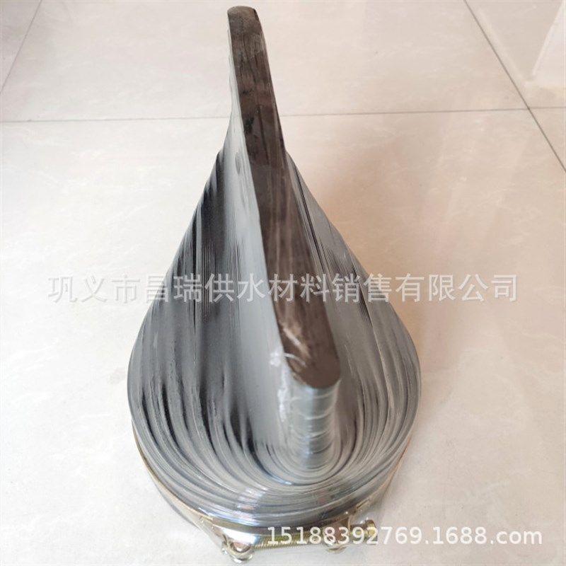 排水排污止回卡箍式鸭嘴阀 法兰连接橡胶鸭嘴阀止回阀 排污单向阀