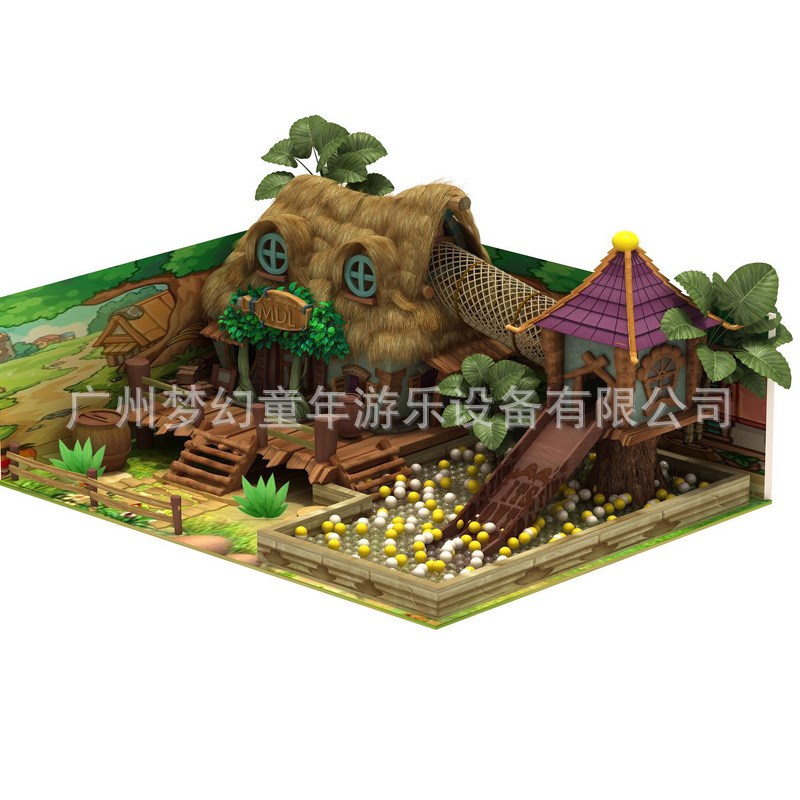 超市室内淘气堡规划儿童主题游乐园商场组合淘气堡设备设计